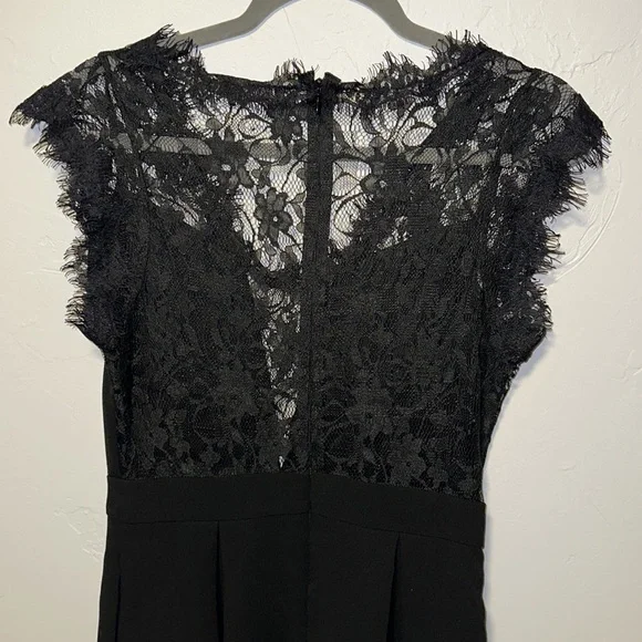 Lacy Black Dress So Cute! - Picture 5 of 8